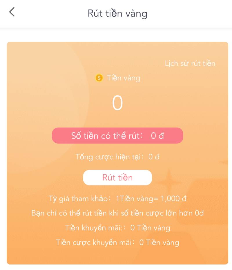 Hướng Dẫn Rút Tiền Mmlive Nhanh Chóng Về Tiền Ngay 2 Bước 1: Mở giao diện Rút tiền