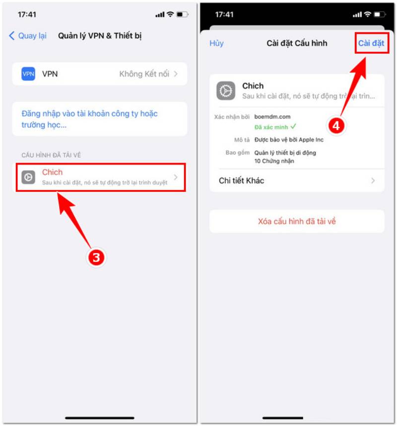 Hướng Dẫn Tải App Mmlive - Giải Trí Đỉnh Cao Chỉ Với Một Chạm 3 Bước 3: Tin cậy ứng dụng