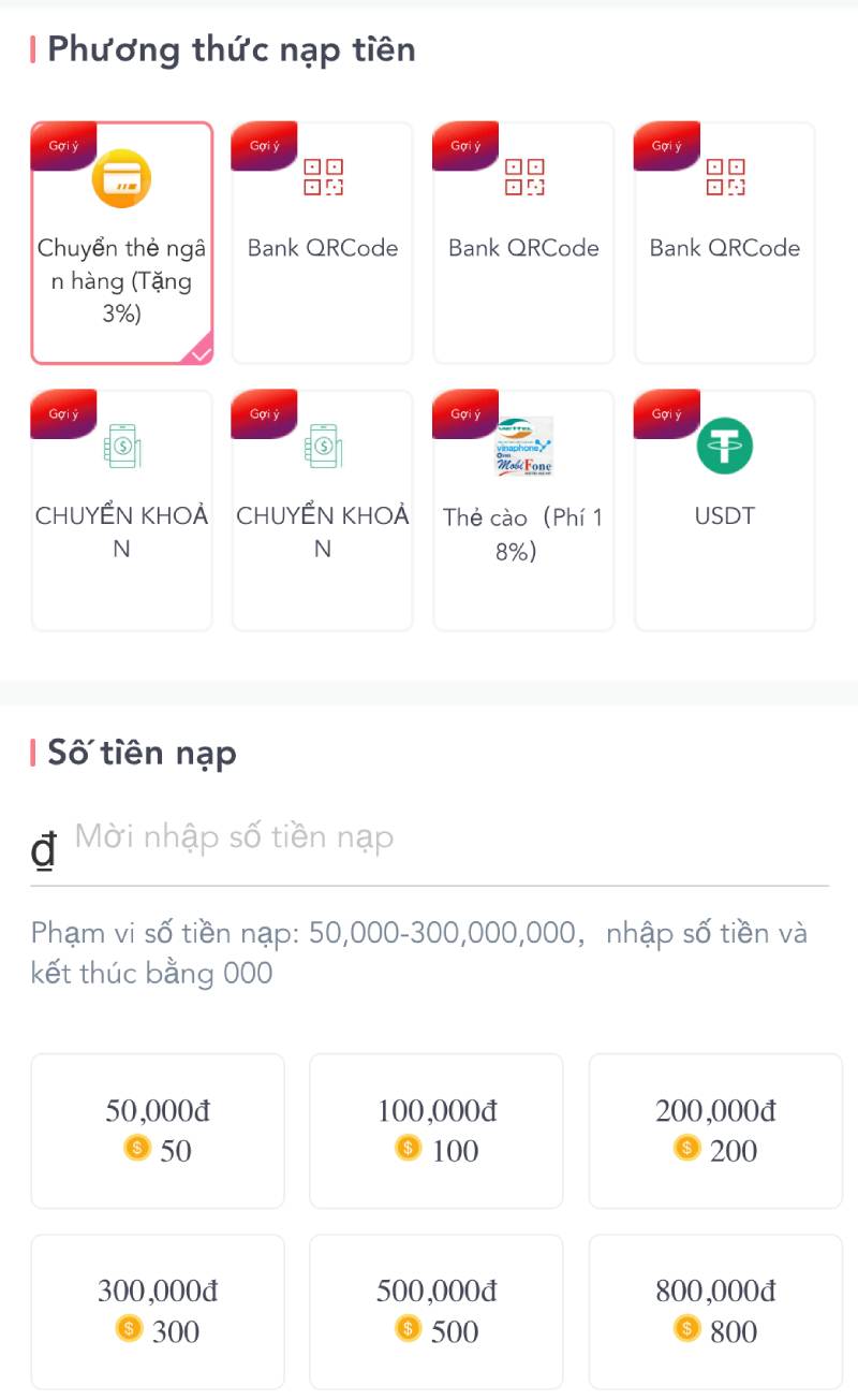 Hướng Dẫn Nạp Tiền Mmlive Nhanh Và An Toàn Nhất 2025 1 Chuyển khoản ngân hàng