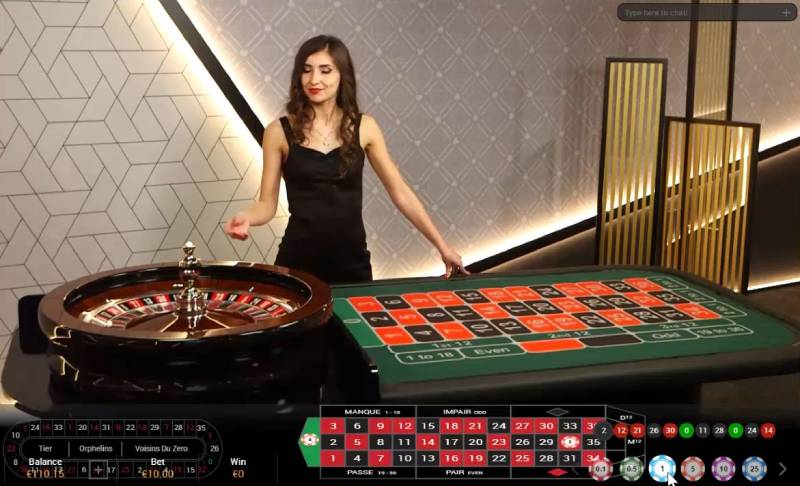 Các Cách Đoán Số Roulette Live Đơn Giản Và Phổ Biến 4 Cược theo khu vực trên bánh xe Roulette live